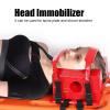 Focket Head Immobilizer for Backboard, EMS EMT Lightweight Head Fixation Immobilizer Emergency Aid with Adjustable Straps, Universal Reusable Spine Board Head Immobilizer view 2