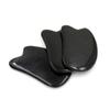 2pcs Black Buffalo Horn Scraping Plate Traditional Gua Sha Body Massager for Skin Care Therapy Tool view 1