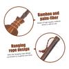 1pc Children's Broom Housewarming Sweeping Broom Brooms for Sweeping Lobby Broom Woven Threads Broom Broomcorn Broom Coconut Palm Broom Rustic Broom Mini Baby Stick view 3