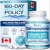 Bio Absorb Serrapeptase Supplement 120000 SPU, High Potency, Delayed Release view 1