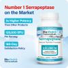 Bio Absorb Serrapeptase Supplement 120000 SPU, High Potency, Delayed Release view 2