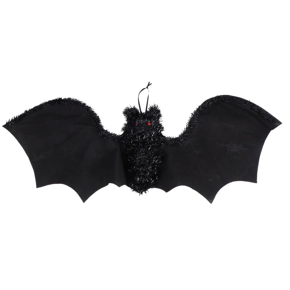 1pc Creative Halloween Bat Hanging Ornament for Spooky Wall Decoration Party Supplies for Halloween Celebrations and Photo Props and Eye-catching Design