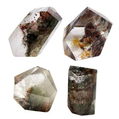 150g Garden Quartz Free Form Phantom Quartz Natural Healing Crystal Stone Reiki Energy Therapy
