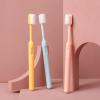 Candy Color Smiley Toothbrush Soft Fur Adult Home Home Pack Couple with Individual Protective case Small Head Candy Color 0.12mm Super Soft [3 Sticks] view 2