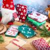 Blulu 12 Pcs Christmas Gift Card Holders, Plaid Patterns Tin Boxes Xmas Small Gift Card Box with Lids for Money Greeting Card Holiday Party Favors Gift Giving Stocking Stuffers, 4.92 x 3.15 x 0.6 Inch view 4