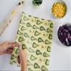 SUPERBEE Beeswax Wrap Roll XL, Reusable Beeswax Wraps for Food, Wrap Roll, Reusable for Wrapping Vegetables, Cheese Paper, Bowl Covers and Sandwich Wrapping Paper, Pears - 35x13" view 3