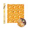 SUPERBEE Beeswax Wrap Roll, Reusable for Food, Wraps Rolls, Reusable Bees Paper for Wrapping Vegetables & Cheese, Bowl Covers and Sandwich Wrapping Paper, Roll XL - Passion view 1