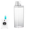 Laundry Detergent Dispenser | Washing Powder Dispenser with Measuring Cup,Reusable Empty Bottles Laundry Washing Up Powder Container Soap Detergents Storage Box for Bathroom Washroom view 1