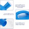 2000ml Portable Urinals Thick Firm Urinal Pee Pot with Tube for Beds Car Travel (Blue) view 4