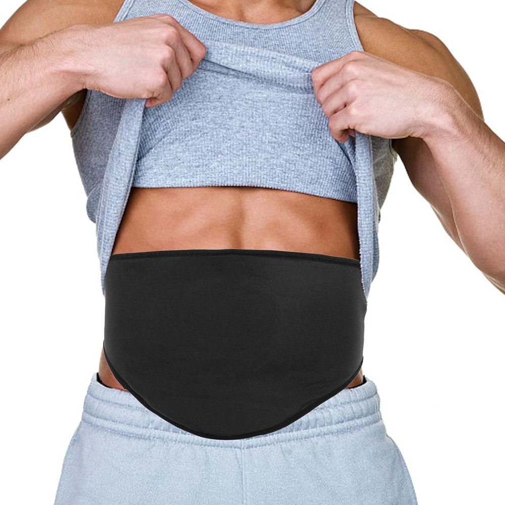 FSUHHIAD Ostomy Belt | Ostomy Bag Cover | Ostomy Wrap for Sport & Swimming | Ostomy Support Belts for Men & Women | Colostomy Bag Cover | Inner Pocket to Hold Ostomy Pouch | Ostomy Supplies-M