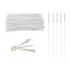 WAFJAMF Multifunctional Pipe Cleaning Kit,50 Pieces of Cleaning Strip 1 Pcs 3-in-1 Pipe Tamper Reamer and 5 Pcs Straw Brush view 1