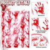 100 Sheets 20 * 14 Inches Horror Bloodstain Pattern Tissue Paper for Gift Bags, Halloween Tissue Paper for Gift Wrapping for Halloween Party DIY Craft view 2