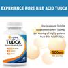 TUDCA 500mg Supplement, Liver and Gallbladder Support, Genuine Purified Bile Salts with Bitter Taste, Gluten Free, Non GMO - 60 Capsules view 3