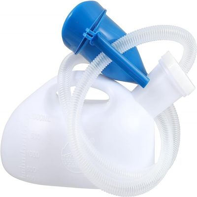 1pc Elderly Potty with Hospital Proof Portable Bottle Unisex Spill Incontinence Wheelchair Urinal Urinals Lid for Vehicle- Mounted Pee Large and Camping Patient Portable Toilet