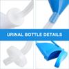 1pc Elderly Potty with Hospital Proof Portable Bottle Unisex Spill Incontinence Wheelchair Urinal Urinals Lid for Vehicle- Mounted Pee Large and Camping Patient Portable Toilet view 4