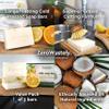ZeroWastely Natural Dish Soap Bar - Value Pack of 3 Solid Soap Block 16oz - Lemon Scented, Long Lasting, Skin Friendly - Sustainably Made from 100% Organic Ingredients - Plastic Free Dish Soap view 3