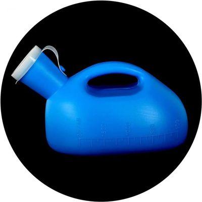 2000ML Male Urinal Portable Mens Potty Pee Bottle Collector Travel Toilet Urinal