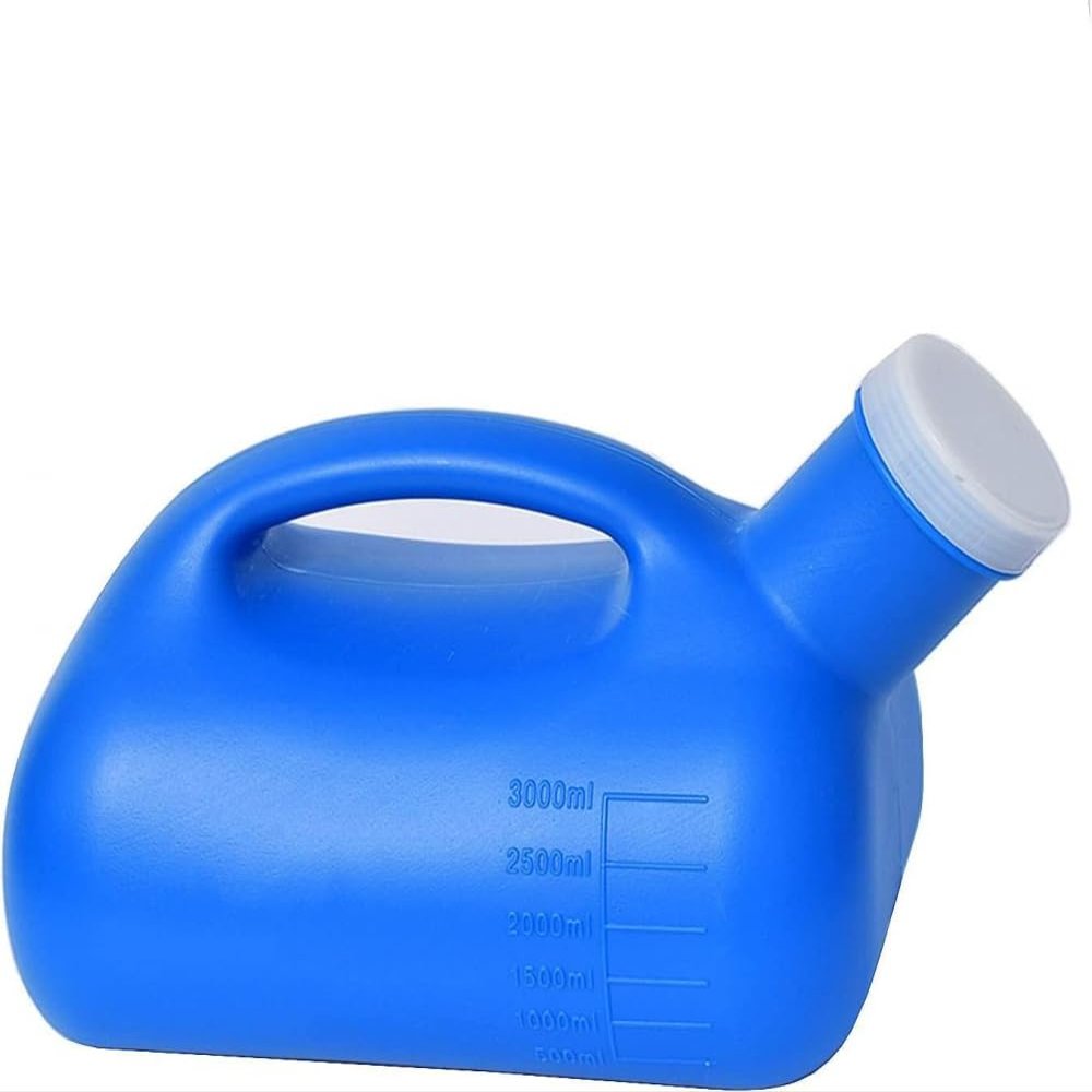 3000ML Large Male Urinal Portable Mens Potty Pee Bottle Collector Travel Toilet Urinal