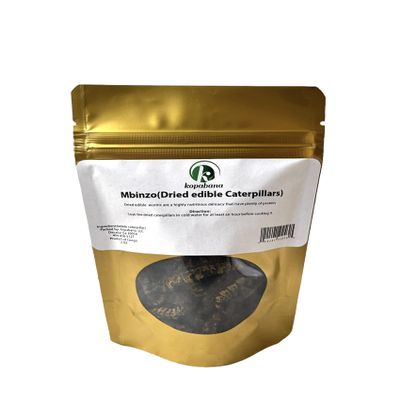 KOPABANA Mbinzo | Dried Edible Caterpillard | Chenille 2 oz