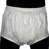 Plastic Pants AdultAdult Incontinence Safety TrousersPlastic Diapers, Waterproof and Reusable Anti Side Leakage Physiological Incontinence Pants, Suitable for Men and Women view 2