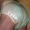Plastic Pants AdultAdult Incontinence Safety TrousersPlastic Diapers, Waterproof and Reusable Anti Side Leakage Physiological Incontinence Pants, Suitable for Men and Women view 3