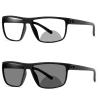 Transition Photochromic Bifocal Reading Glasses for Men Women Square Sports Sunglasses Readers (black, 3, multiplier_x) view 1