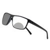 Transition Photochromic Bifocal Reading Glasses for Men Women Square Sports Sunglasses Readers (black, 3, multiplier_x) view 2