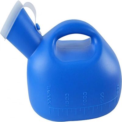 2000ML Male Urinal Portable Durable Mens Potty Pee Bottle Collector Travel Toilet Urinal