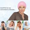 SUZZIPAD Chemo Cooling Cap, Cold Caps for Chemo, Cooling Cap for Chemotherapy for Head Discomfort, Chemotherapy Care for Women and Men, Pink view 3