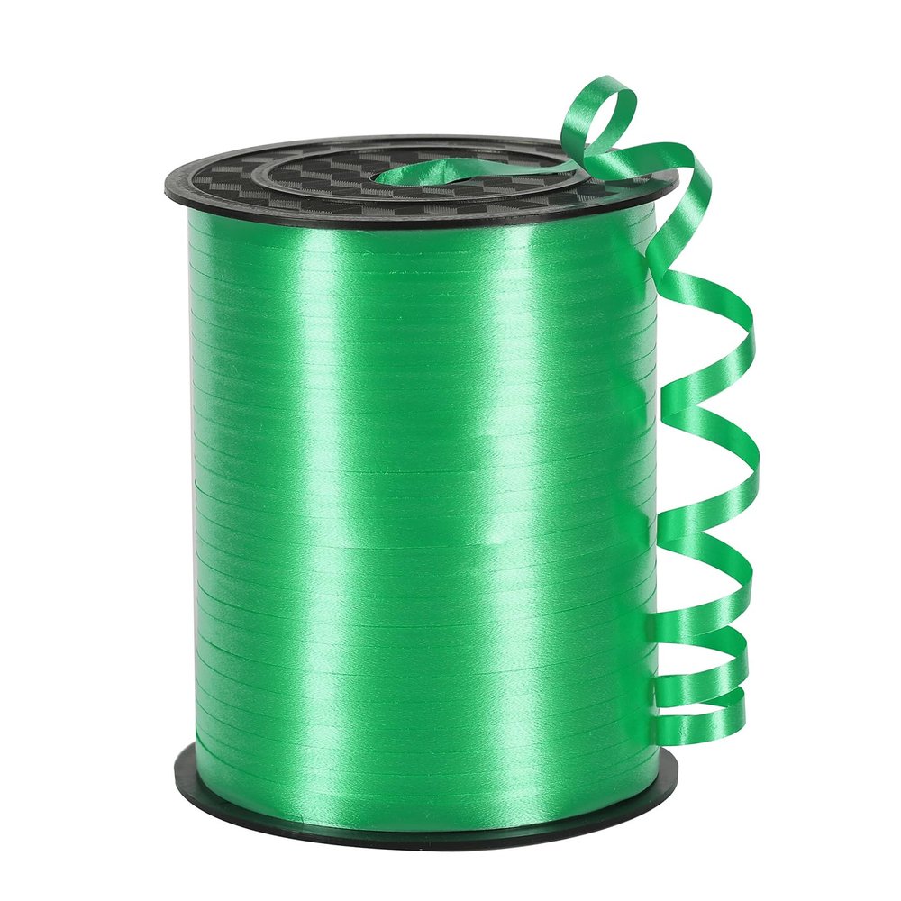 Green Curling Ribbon,3/16 inch x 500 Yards Dark Green Curling Ribbon for Gift Wrapping, New Year, Valentines Decorations, Baby Shower, Birthday, Florists Crafting