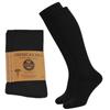 Diamond Star 2 Pairs Diabetic Knee High Socks for Men  Over the Calf Cotton Socks, Non-Binding Comfortable Fit  Mens Shoe Size 912 (2 Pairs Black) view 1