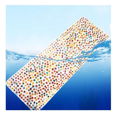 GRRICEPL Agate Foot Massage Mat Reflexology Mat, Walk Massager Mat, for Acupressure Relaxes The Nerve Ache Ease Tiredness of The Muscle (Color : Multi-Colored, Size : 40x180cm)