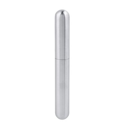 HEEPDD Stainless Steel Cigar Case, Air Tight Metal Travel Tube, Portable Single Cigar Storage Box
