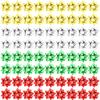 Pendant of Luck 230 Pcs Shiny Metallic Bows for Gift Wrapping, 1 in Mini Gift Wrap Bows for Christmas Decorations, Hanukkah, Birthdays, Weddings, Bridal Showers, Baby Showers Occasion (Metallic GSRG) view 1