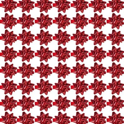 110 Pcs Decorate Supplies Shiny Bows for Gift Wrapping, 1 in Mini Gift Wrap Bows for Xmas Decor, Hanukkah, Birthdays, Weddings, Bridal Showers, Baby Showers Occasion (Sparkly Red 110 Pcs Set)