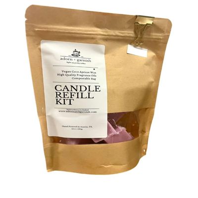 10oz Candle Refill Kit (Sexy Lumberjack Boyfriend)