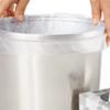 4 Gallon Trash Bags - 300 Small Mini Garbage Bags | 17" x 18" Clear Waste Basket Trash Bags | Bulk Plastic Bathroom Trash Can Liners view 4