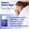Nature's Perfect Night | Melatonin 20mg | 180 Quick Dissolve Tablets, 2-Pack | Natural Mixed Berry Flavor |High Potency | Sugar Free | Vegan | Gluten Free | 2 Count view 2