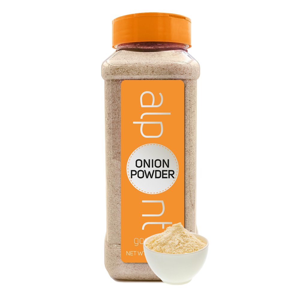 ALPONT GOURMET Onion Powder 16oz (453g), All Natural, Non-GMO, Packed To Keep It Fresh, Premium Quality