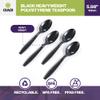 CIAO! Heavy Weight Polystyrene Disposable Teaspoon Black (Case of 1,000) view 4