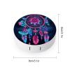 VHPVHP Contact Lenses Case Kit, Dreamcatcher Contact Lens Case with Mirror,Portable Contact Box Travel Kit with Tweezers Remover for Outdoor And Office Daily Use view 2