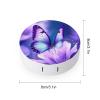 VHPVHP Contact Lenses Case Kit, Butterfly Contact Lens Case with Mirror,Portable Contact Box Travel Kit with Tweezers Remover for Outdoor And Office Daily Use view 2