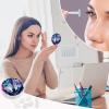 VHPVHP Contact Lenses Case Kit, Wolf Blue Contact Lens Case with Mirror,Portable Contact Box Travel Kit with Tweezers Remover for Outdoor And Office Daily Use view 4