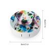 VHPVHP Contact Lenses Case Kit, Animal Dog Contact Lens Case with Mirror,Portable Contact Box Travel Kit with Tweezers Remover for Outdoor And Office Daily Use view 2