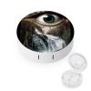 VHPVHP Contact Lenses Case Kit, Eye Scenery Contact Lens Case with Mirror,Portable Contact Box Travel Kit with Tweezers Remover for Outdoor And Office Daily Use view 1
