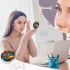 VHPVHP Contact Lenses Case Kit, Mystical Mushrooms Contact Lens Case with Mirror,Portable Contact Box Travel Kit with Tweezers Remover for Outdoor And Office Daily Use view 4
