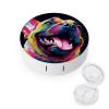 VHPVHP Contact Lenses Case Kit, Cute Dog Contact Lens Case with Mirror,Portable Contact Box Travel Kit with Tweezers Remover for Outdoor And Office Daily Use view 1