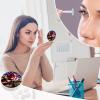 VHPVHP Contact Lenses Case Kit, America Rose Contact Lens Case with Mirror,Portable Contact Box Travel Kit with Tweezers Remover for Outdoor And Office Daily Use view 4