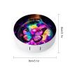 VHPVHP Contact Lenses Case Kit, Butterfly in Light Bulb Contact Lens Case with Mirror,Portable Contact Box Travel Kit with Tweezers Remover for Outdoor And Office Daily Use view 2