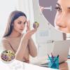 VHPVHP Contact Lenses Case Kit, Butterfly And Flower Contact Lens Case with Mirror,Portable Contact Box Travel Kit with Tweezers Remover for Outdoor And Office Daily Use view 4